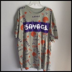 Tokyo Hustle Size 3XL Men's Graphic Asian T Shirt NWT